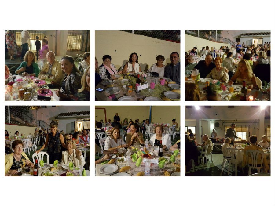 collage cena solidaria 8 10 16